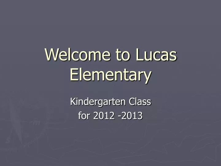 welcome to lucas elementary