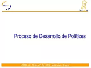 proceso de desarrollo de pol ticas