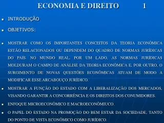 economia e direito 1