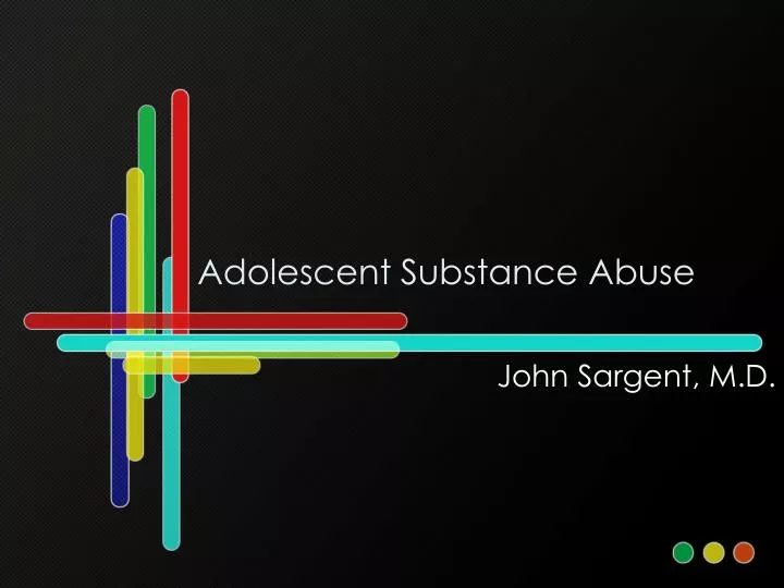 adolescent substance abuse