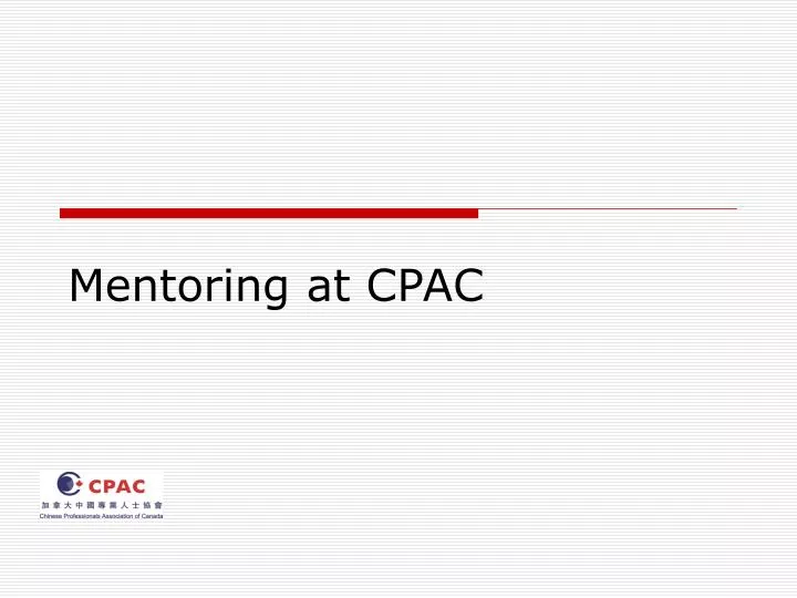 mentoring at cpac