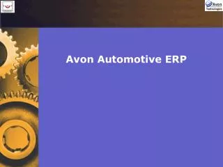 Avon Automotive ERP