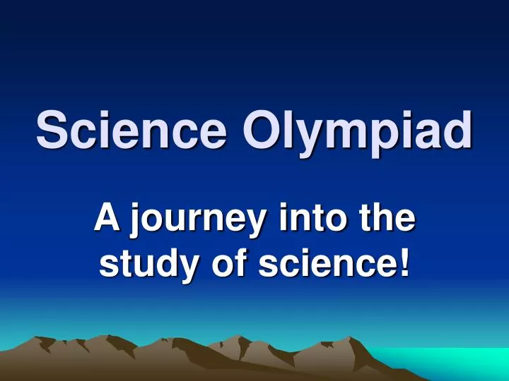 science olympiad