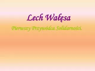 lech wa sa
