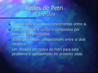 redes de petri 1 exerc cio