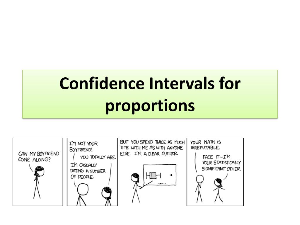 PPT - Confidence Intervals for proportions PowerPoint Presentation ...