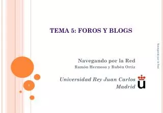 tema 5 foros y blogs
