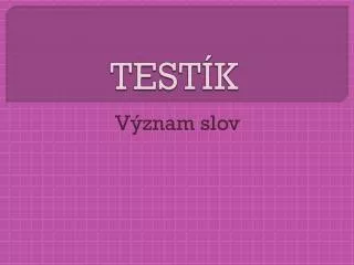 test k