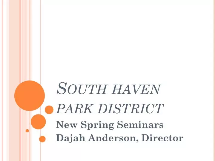 south haven park district