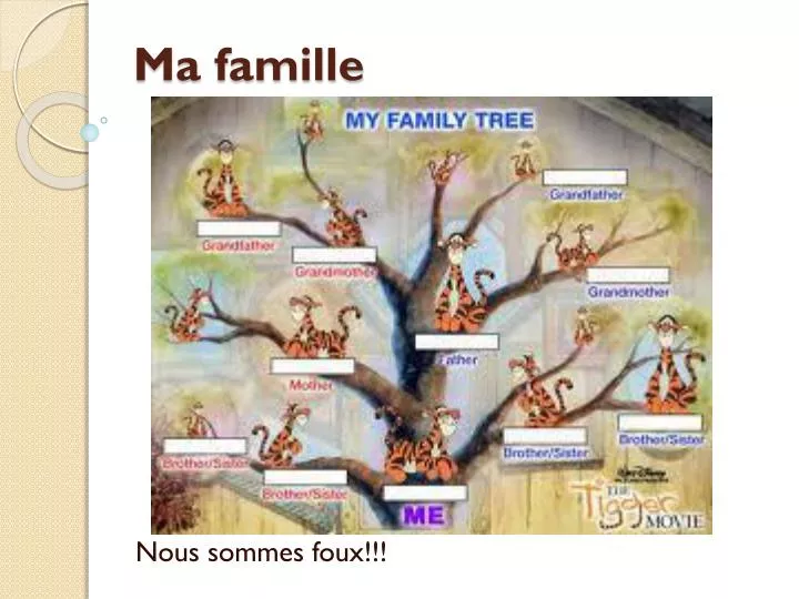 ma famille