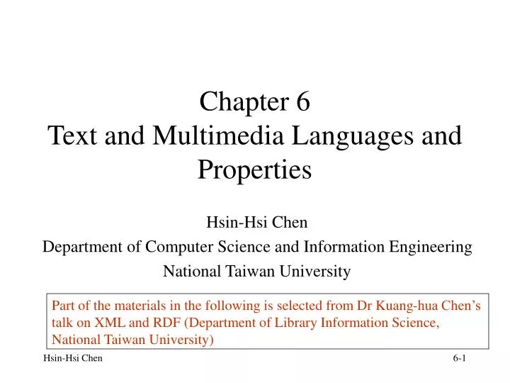 chapter 6 text and multimedia languages and properties