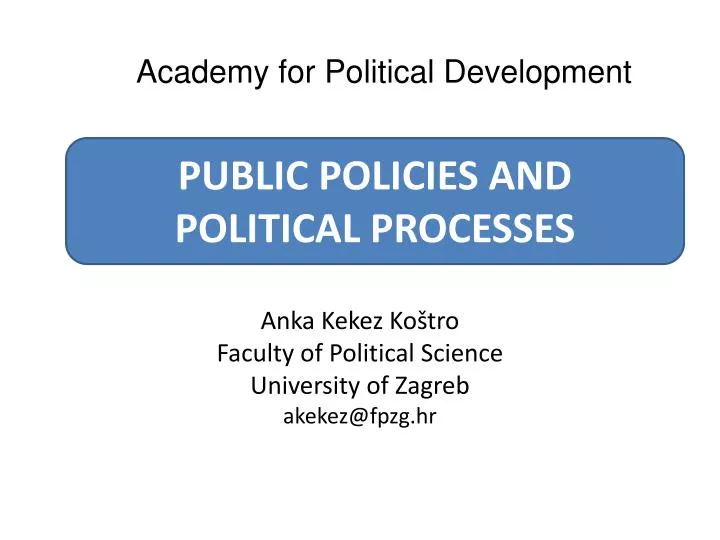 anka kekez ko tro faculty of political science university of zagreb akekez @ fpzg hr