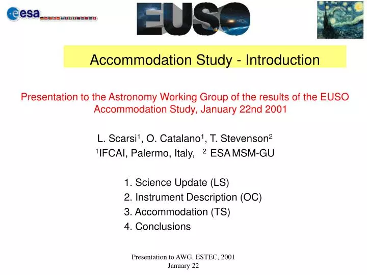 accommodation study introduction
