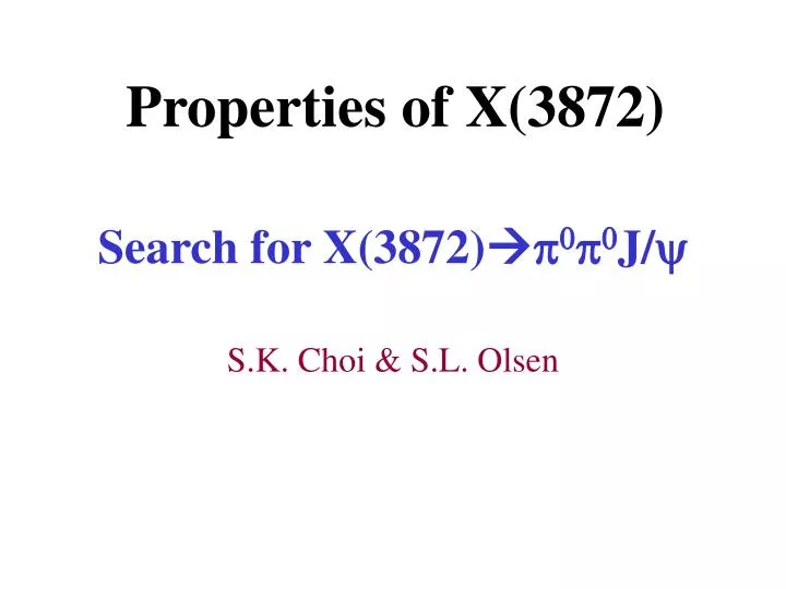 search for x 3872 p 0 p 0 j y