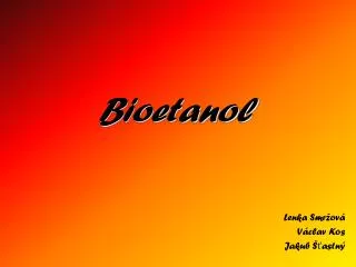 bioetanol