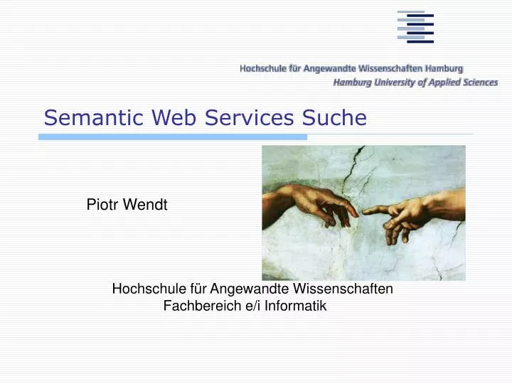 semantic web services suche