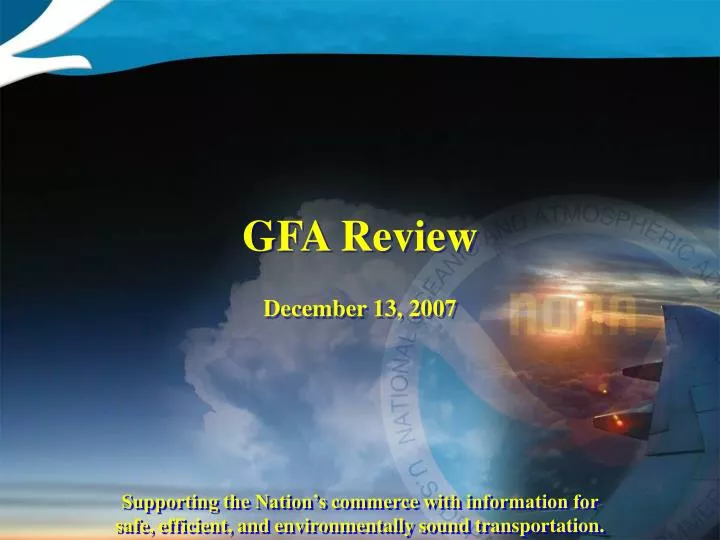 gfa review december 13 2007