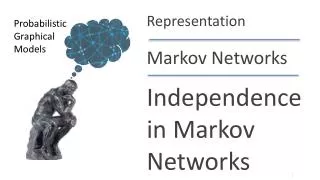 Independence in Markov Networks