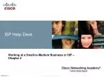 Roles and Responsibilities of Help Desk Technicians and OSI Model in Troubleshooting - slide 1
