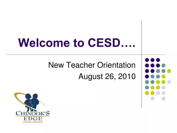 welcome to cesd