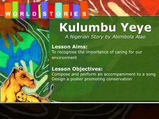 Kulumbu Yeye A Nigerian Story by Abimbola Alao