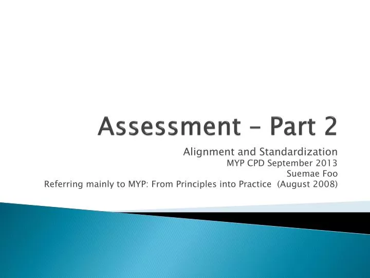 assessment part 2