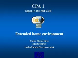 CPA 1 Open in the 6th Call