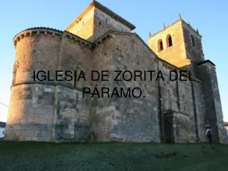 iglesia de zorita del p ramo