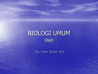 biologi umum