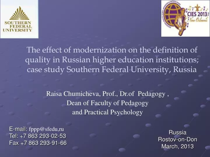 raisa chumicheva prof dr of pedagogy dean of faculty of pedagogy and practical psychology