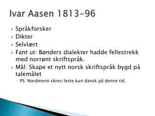 ivar aasen 1813 96