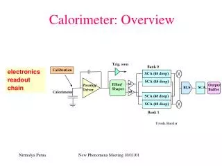 Calorimeter: Overview