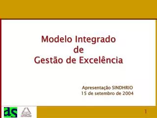 modelo integrado de gest o de excel ncia