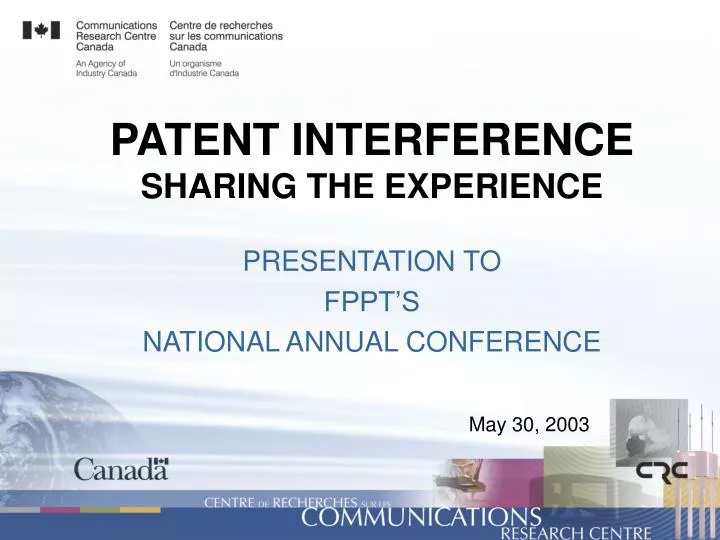 patent interference sharing the experience