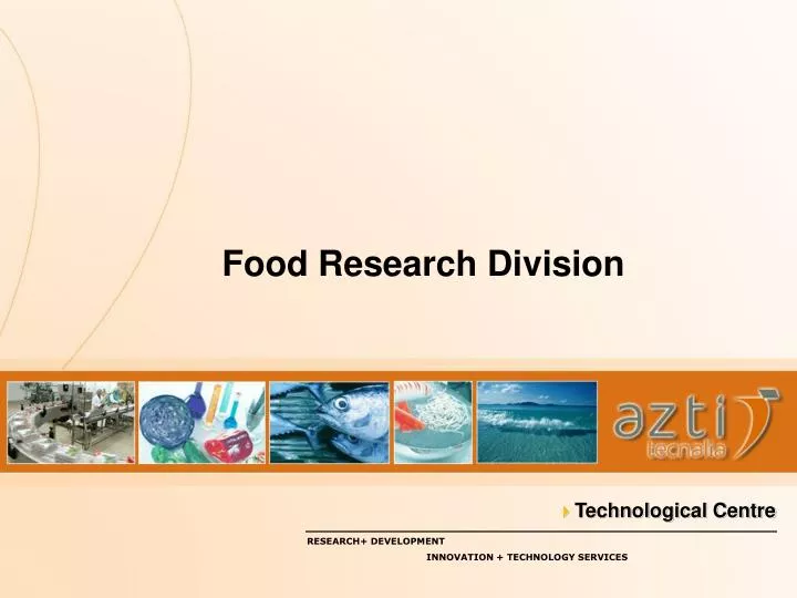 food research division