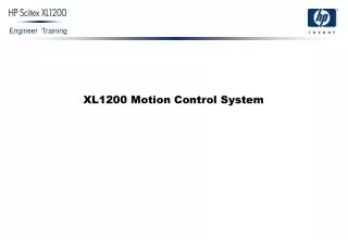 XL1200 Motion Control System