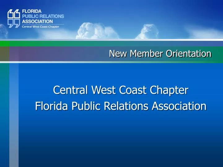 central west coast chapter florida public relations association