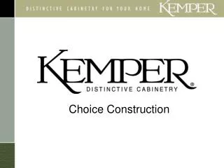 Choice Construction