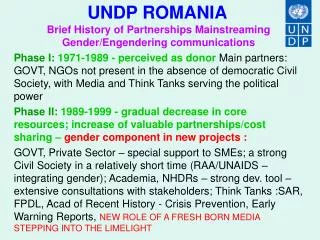 UNDP ROMANIA