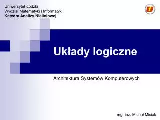 uk ady logiczne