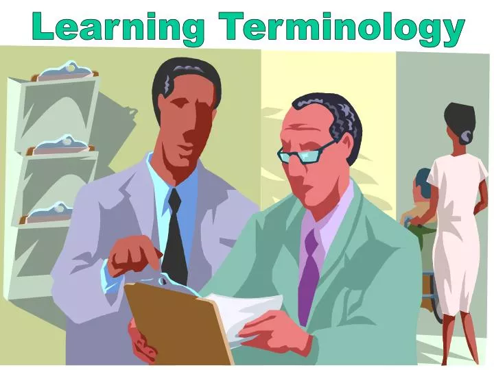 learning terminology