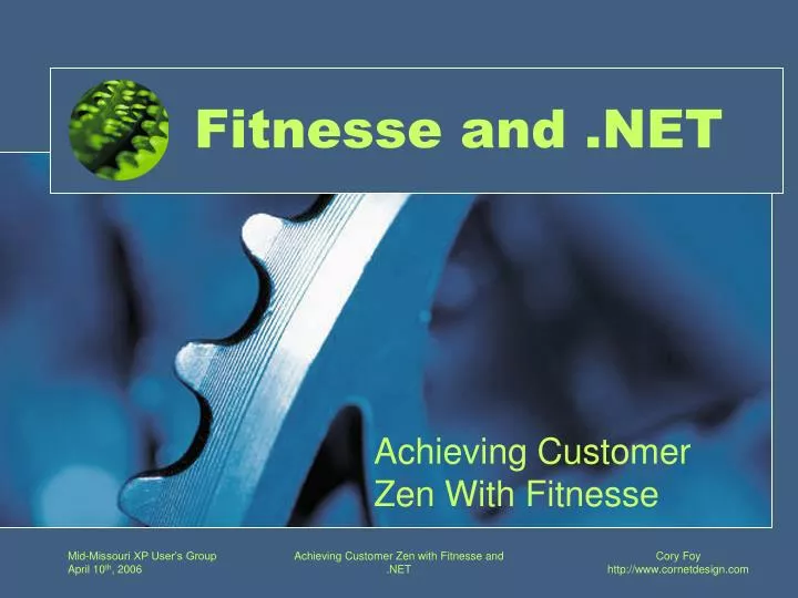 fitnesse and net