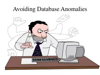 avoiding database anomalies