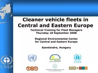 Cleaner vehicle fleets in Central and Eastern Europe