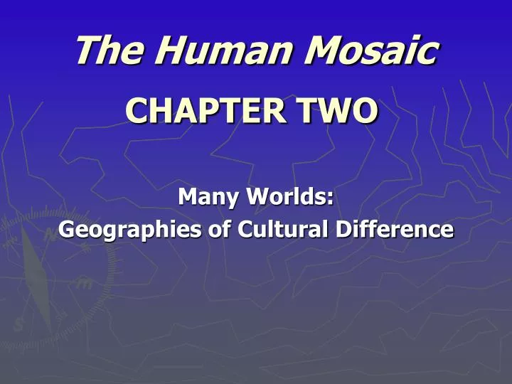 the human mosaic chapter two