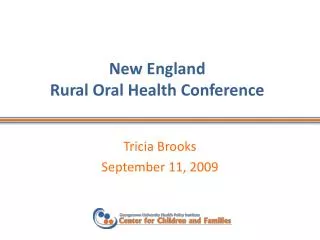 New England Rural Oral Health Conference