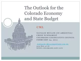 The Outlook for the Colorado Economy and State Budget