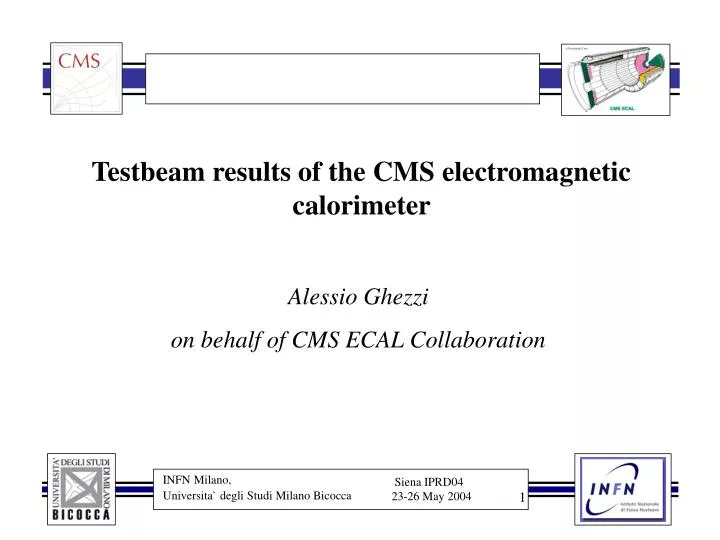 testbeam results of the cms electromagnetic calorimeter