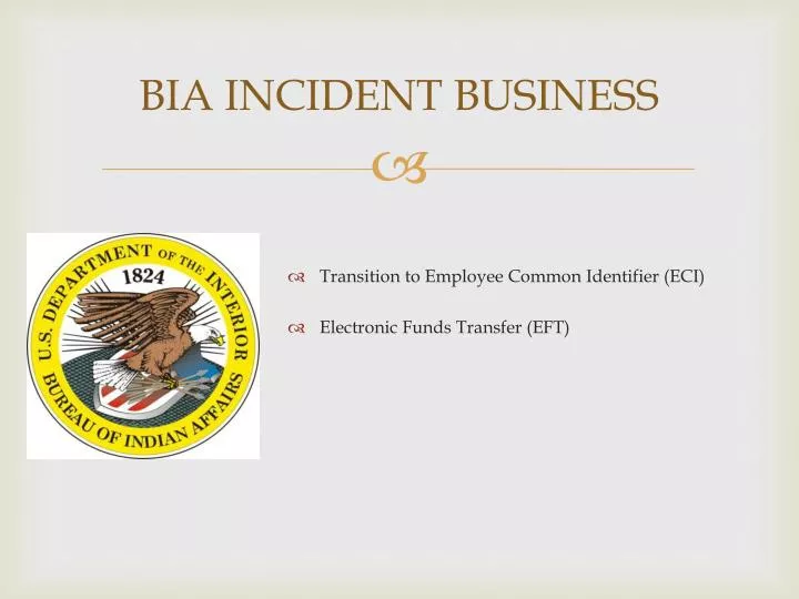 bia incident business