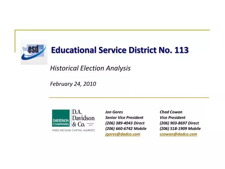 educational service district no 113